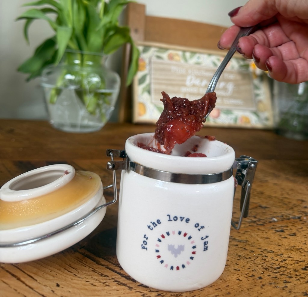 Healthy Chia Plum Jam (No Pectin, Low Sugar)