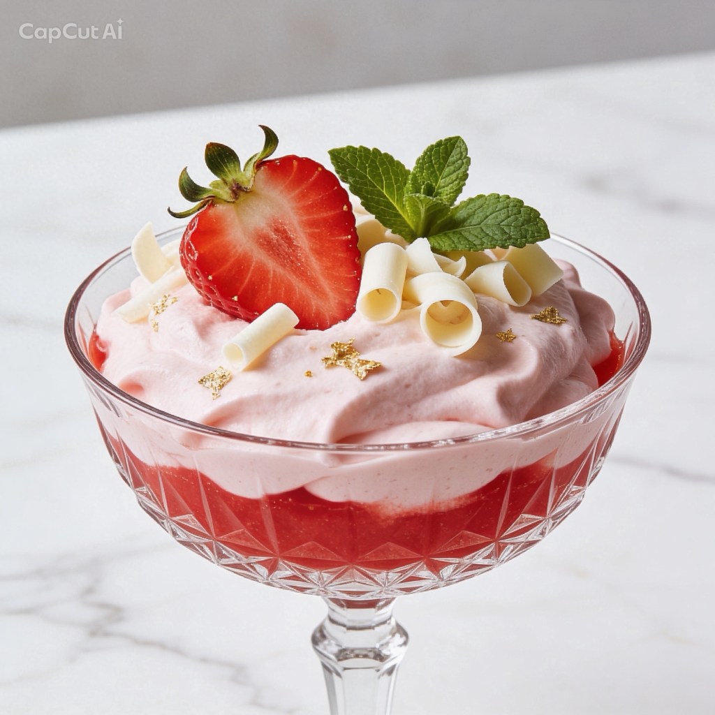 The Non-Boozy Miracle Mousse: Meet the Ruby Strawberry Silk&nbsp;Cup
