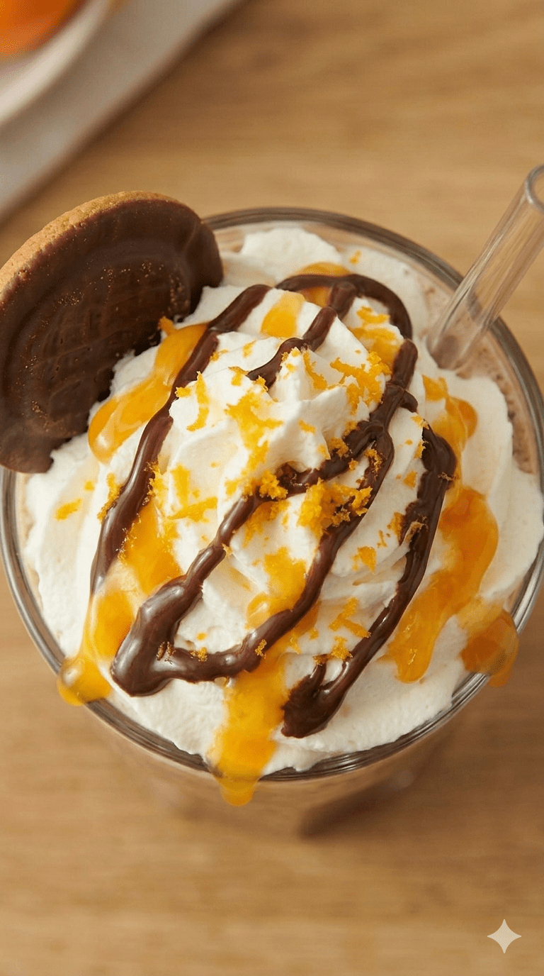 The Ultimate Indulgent Jaffa Cake Milkshake&nbsp;Recipe