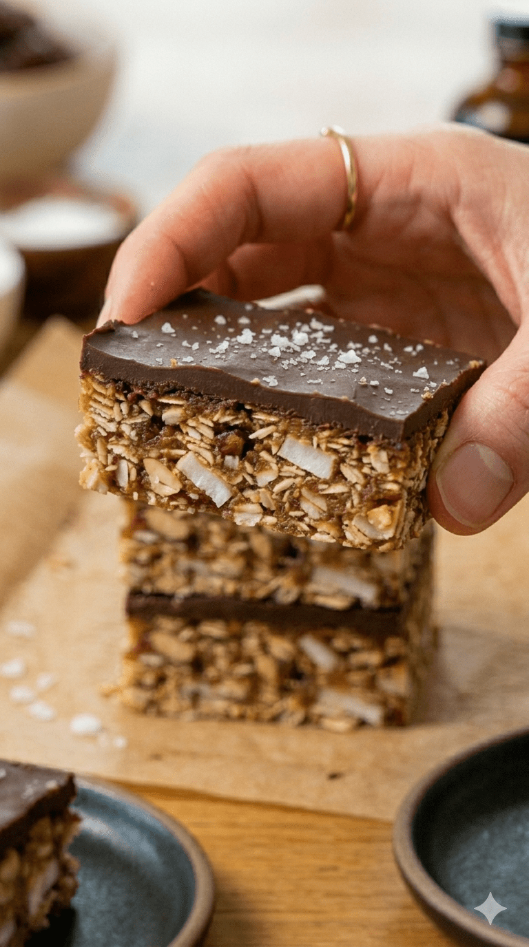 Healthy “Snickers” Bars (No-Bake & Addictive!)