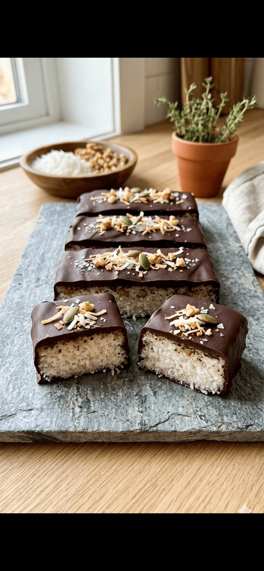 5-Ingredient Coconut bounty Cream Bars: Your New Favourite Healthy&nbsp;Snack
