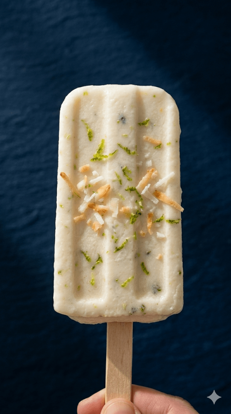 Healthy Treat: Zesty Lime & Coconut Superfood Lollies