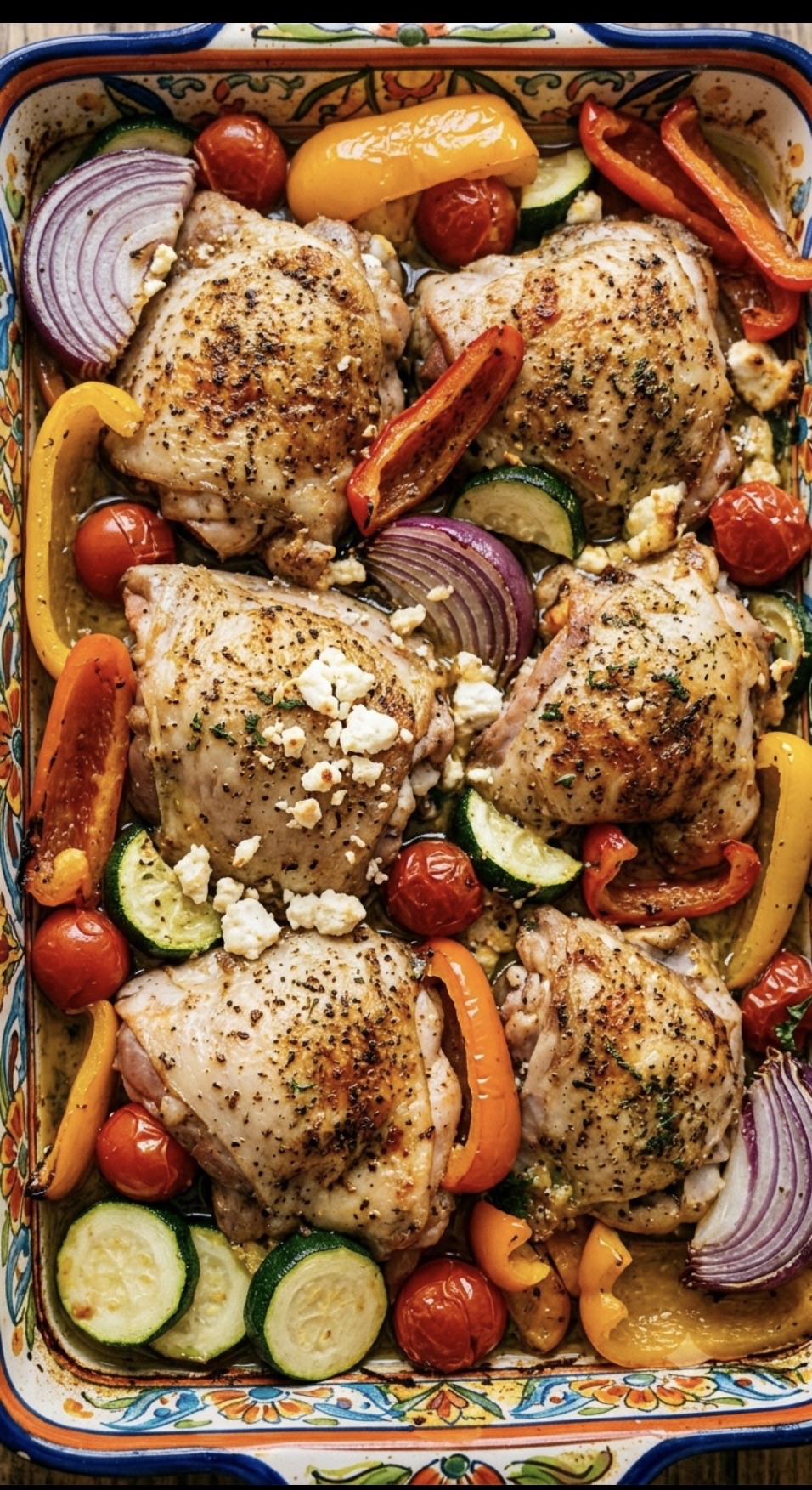 The Only Weeknight Dinner You Need: Greek-Inspired Chicken Traybake 🍋🍗