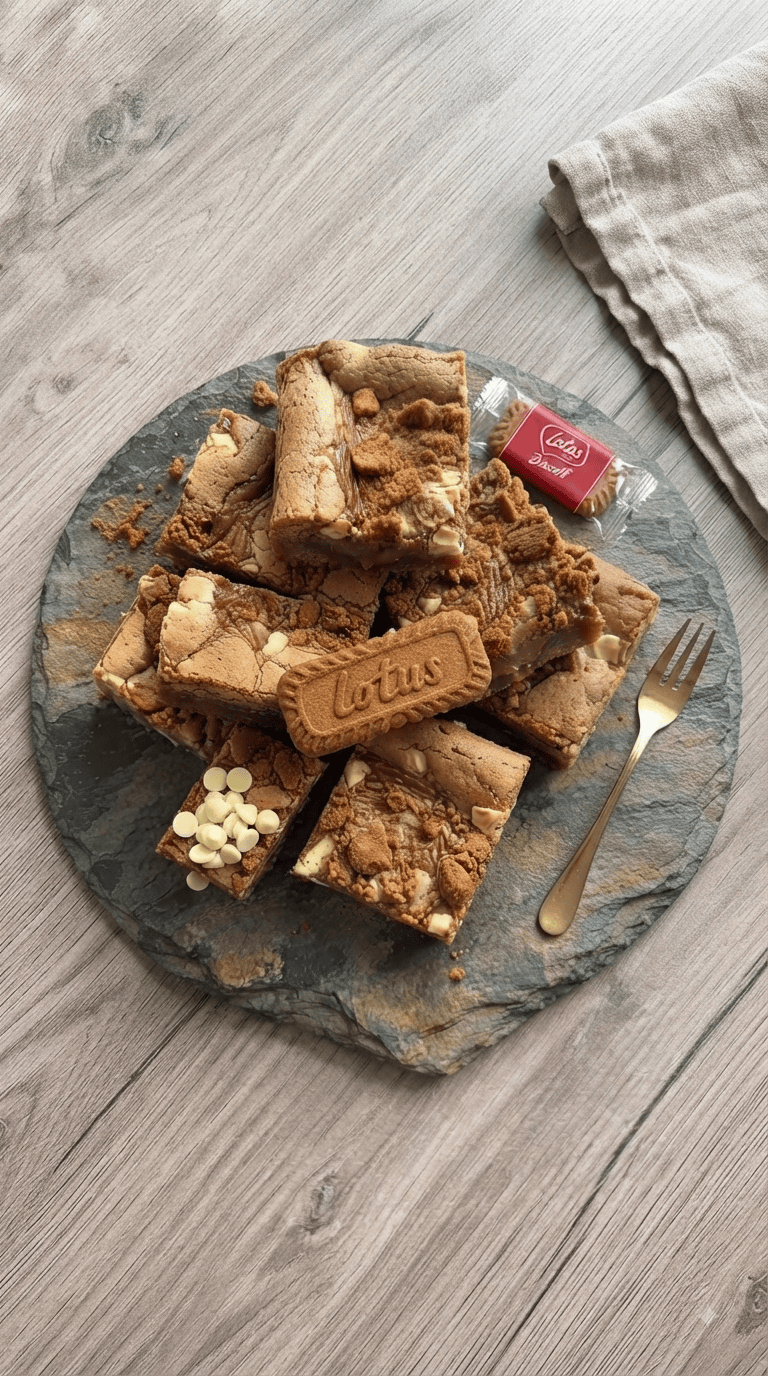 Gooey Biscoff Blondies: The Easy Traybake Everyone Will Ask You For